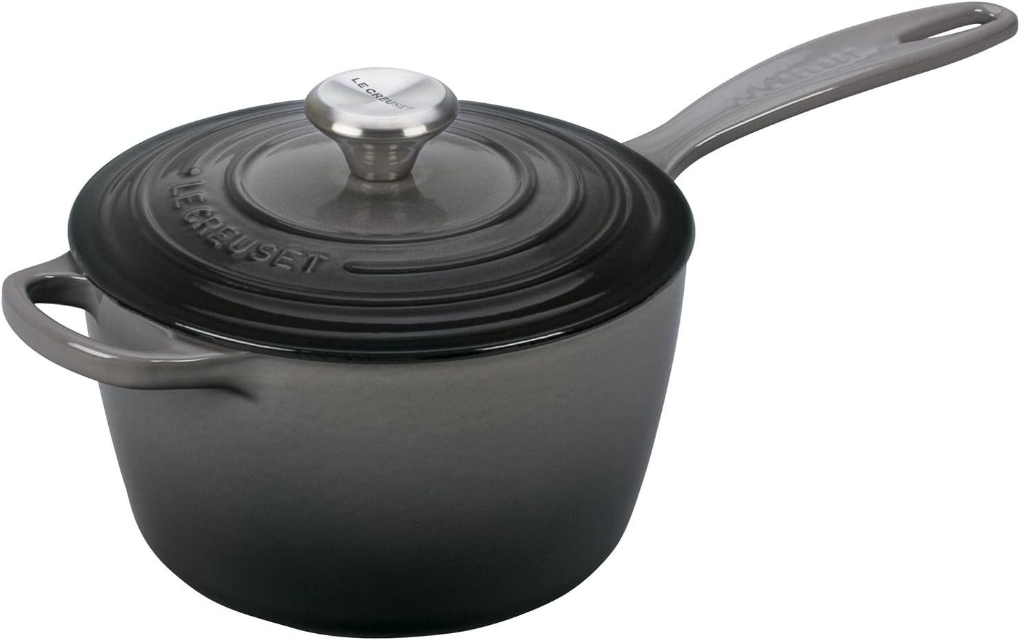 image:imageLe Creuset Enameled Cast Iron Signature Saucepan 225 qt Flame225 QT