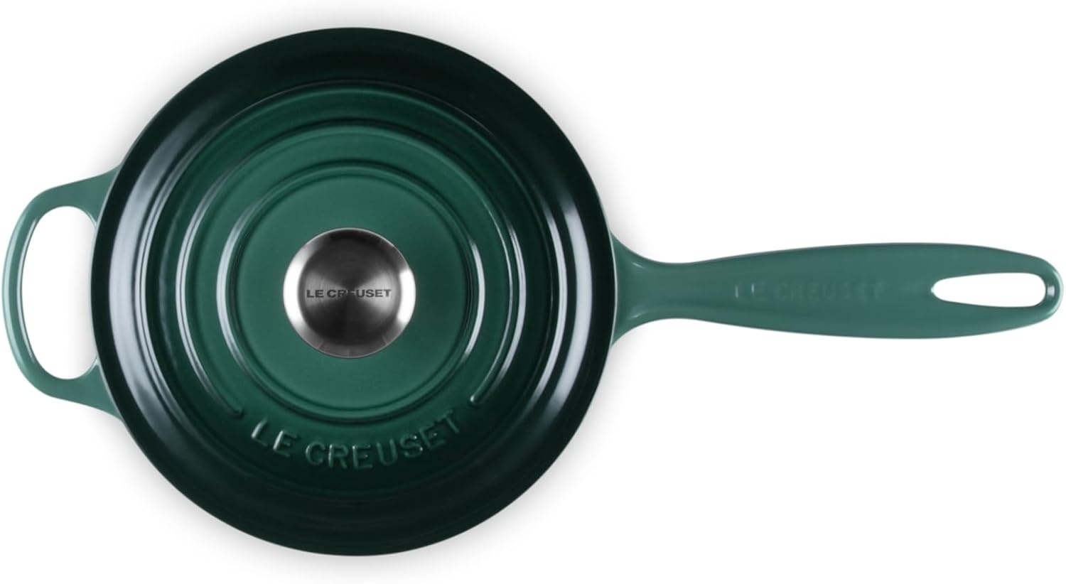 image:imageLe Creuset Enameled Cast Iron Signature Saucepan 225 qt Flame225 QT