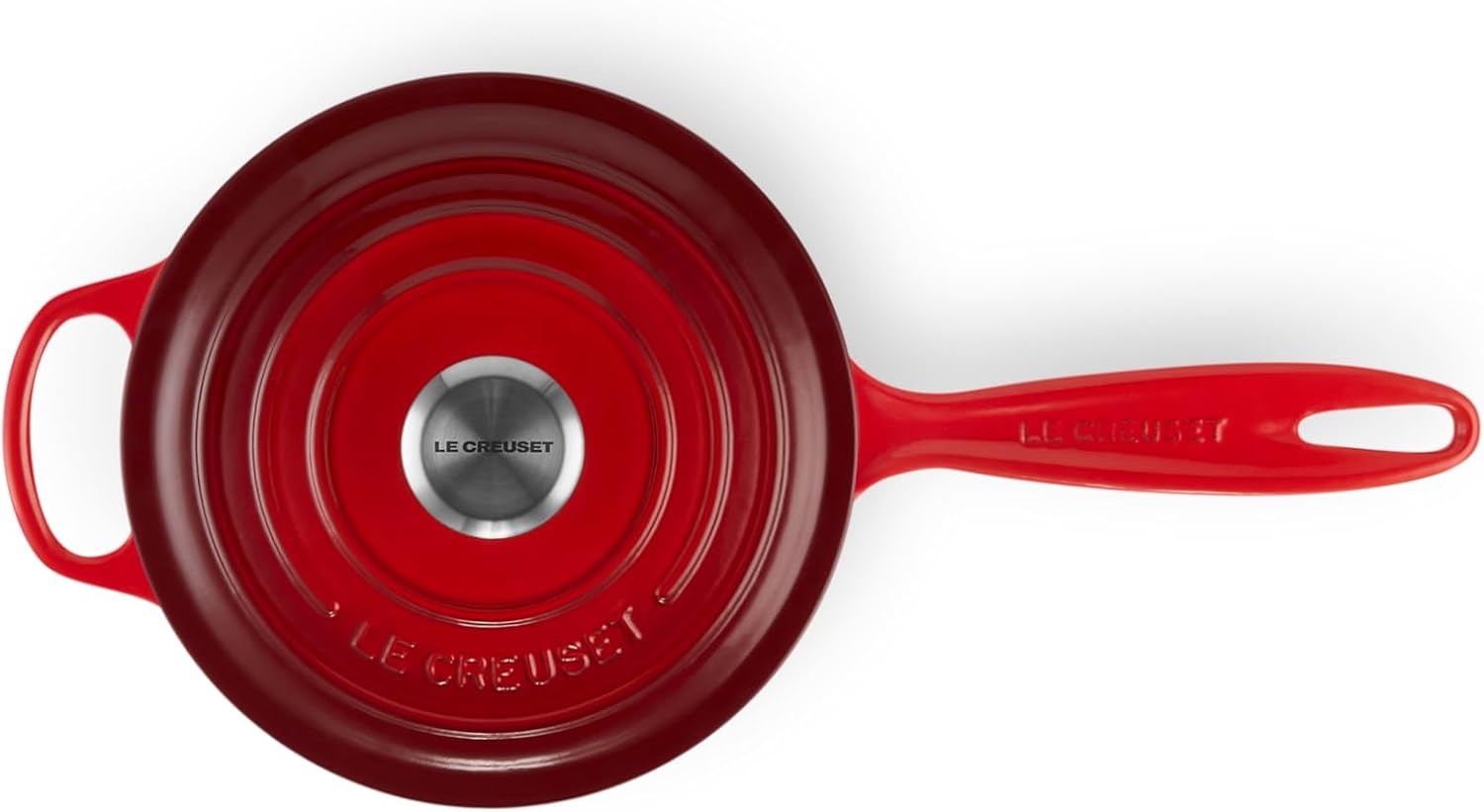 image:imageLe Creuset Enameled Cast Iron Signature Saucepan 225 qt Flame225 QT