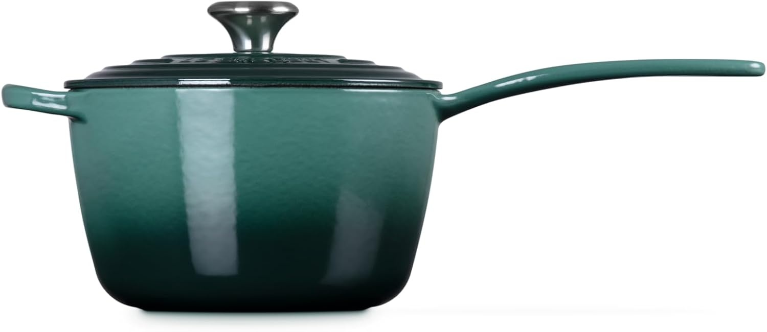 image:imageLe Creuset Enameled Cast Iron Signature Saucepan 225 qt Flame225 QT