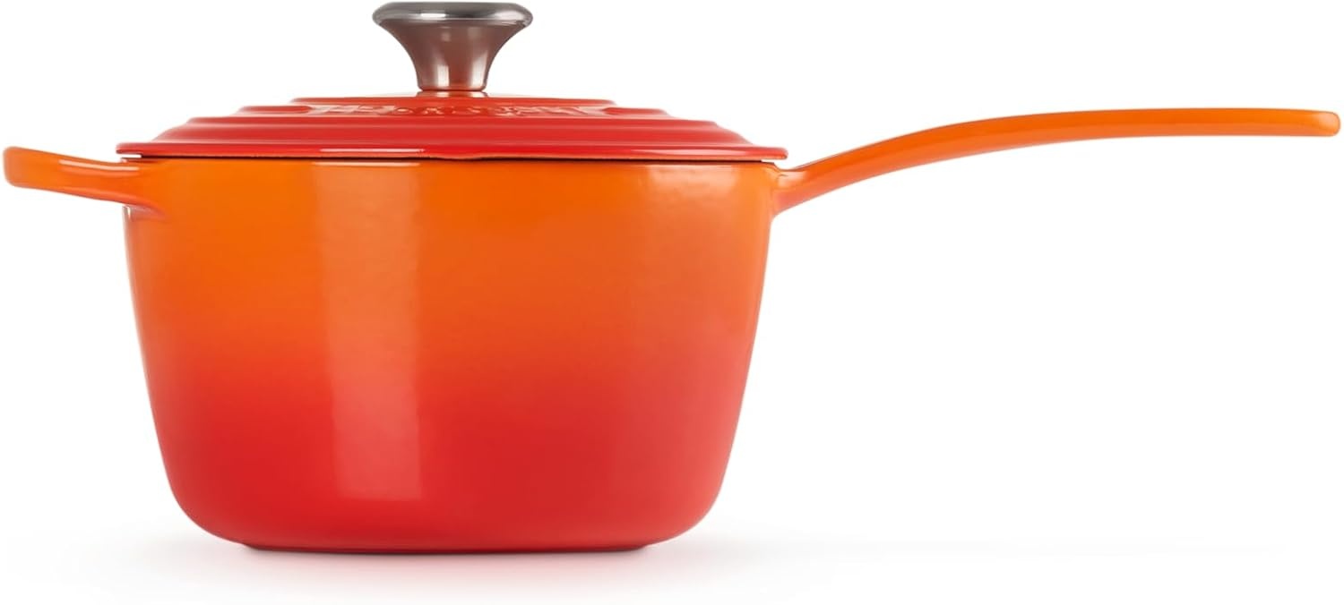 image:imageLe Creuset Enameled Cast Iron Signature Saucepan 225 qt Flame225 QT