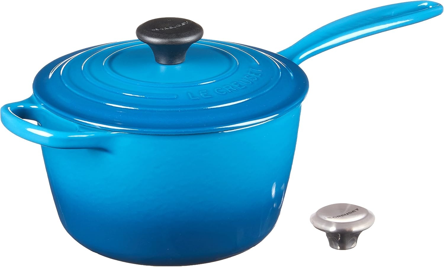 image:imageLe Creuset Enameled Cast Iron Signature Saucepan 225 qt Flame225 QT