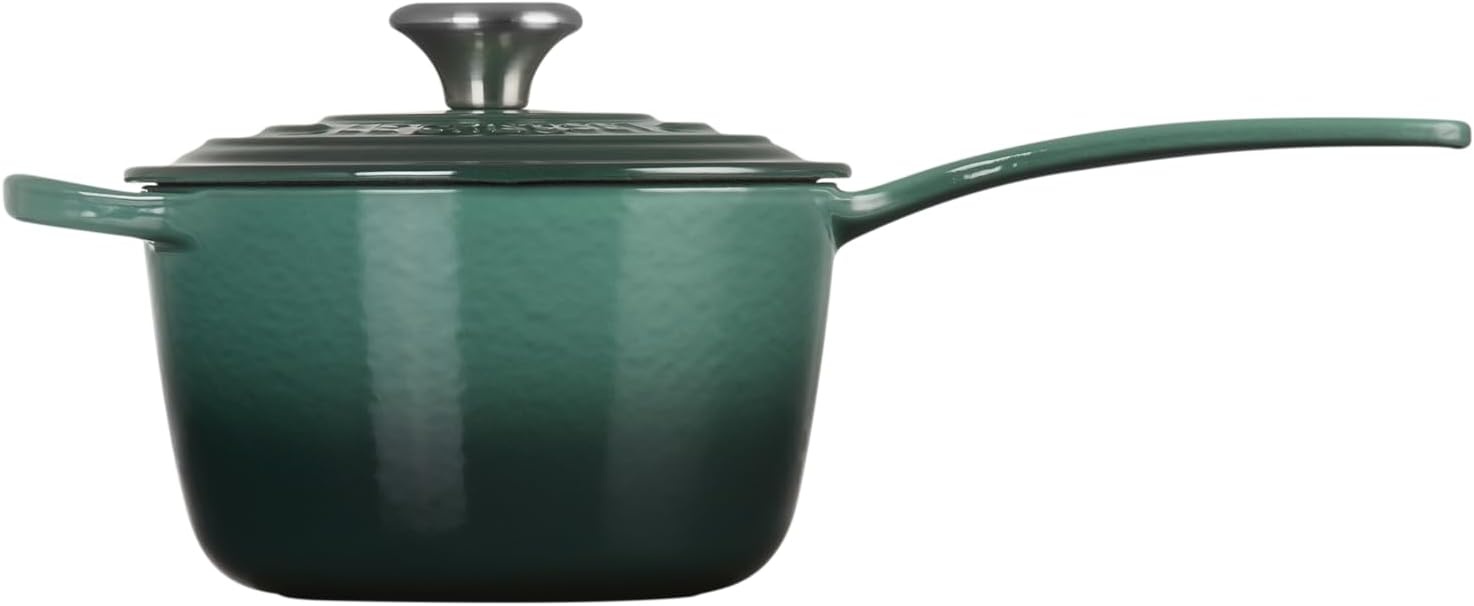 image:imageLe Creuset Enameled Cast Iron Signature Saucepan 225 qt FlameArtichaut