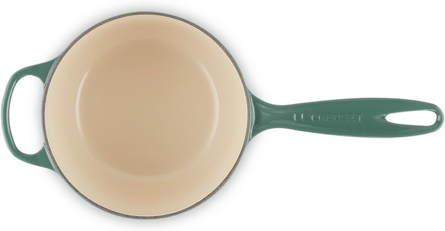 image:imageLe Creuset Enameled Cast Iron Signature Saucepan 225 qt FlameArtichaut