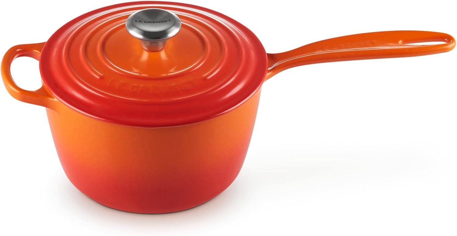 image:imageLe Creuset Enameled Cast Iron Signature Saucepan 225 qt FlameFlame