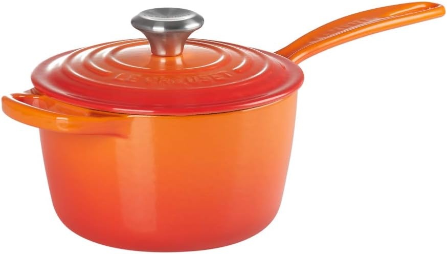 image:imageLe Creuset Enameled Cast Iron Signature Saucepan 225 qt FlameFlame
