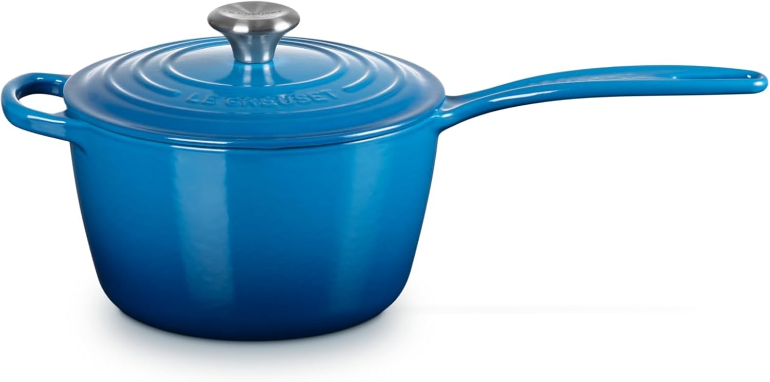 image:imageLe Creuset Enameled Cast Iron Signature Saucepan 225 qt FlameMarseille