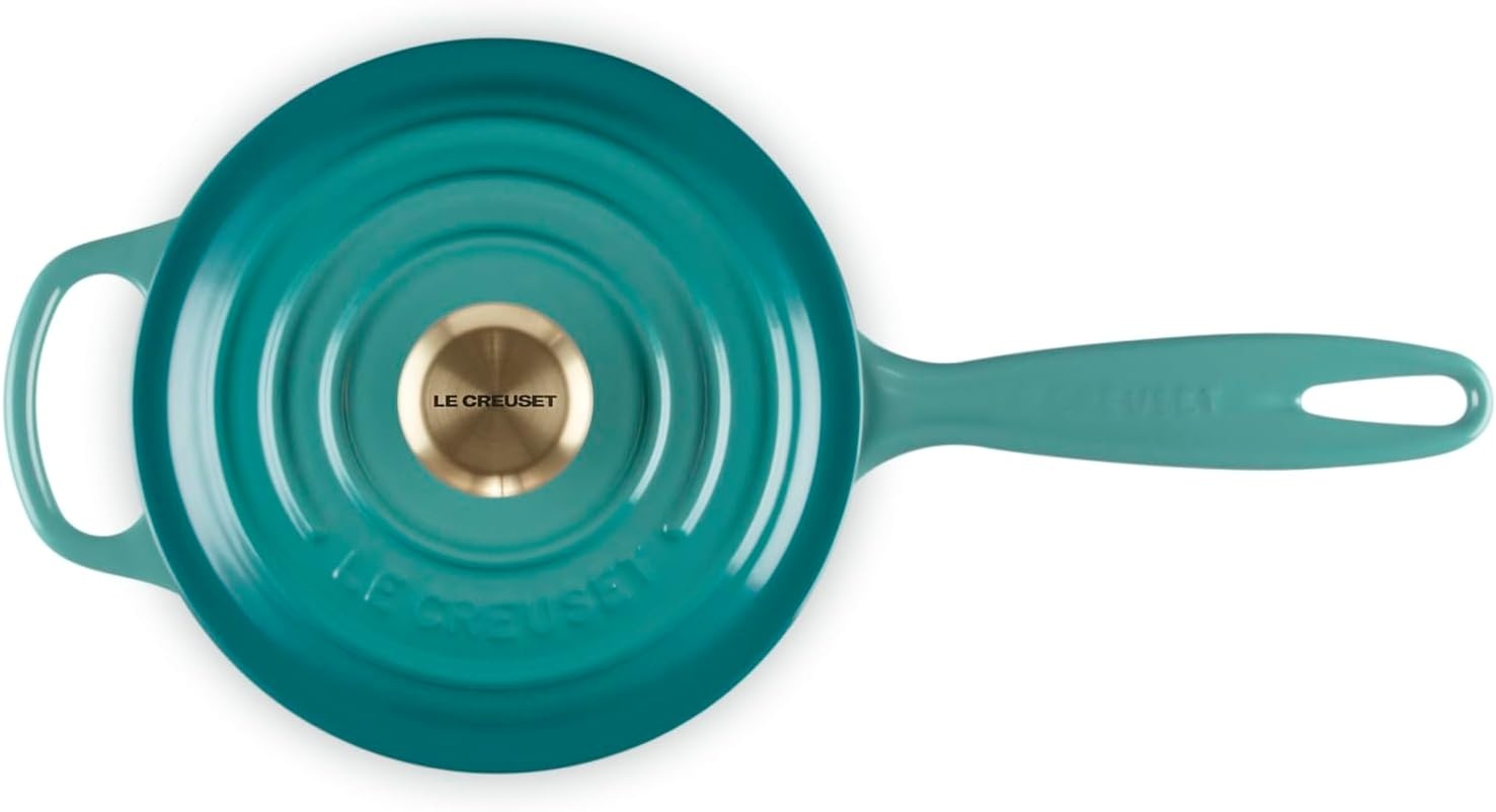 image:imageLe Creuset Enameled Cast Iron Signature Saucepan 225 qt FlameRiviera