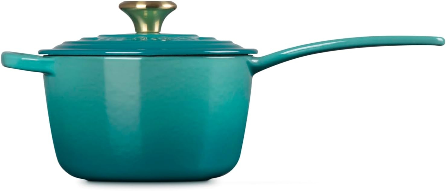 image:imageLe Creuset Enameled Cast Iron Signature Saucepan 225 qt FlameRiviera
