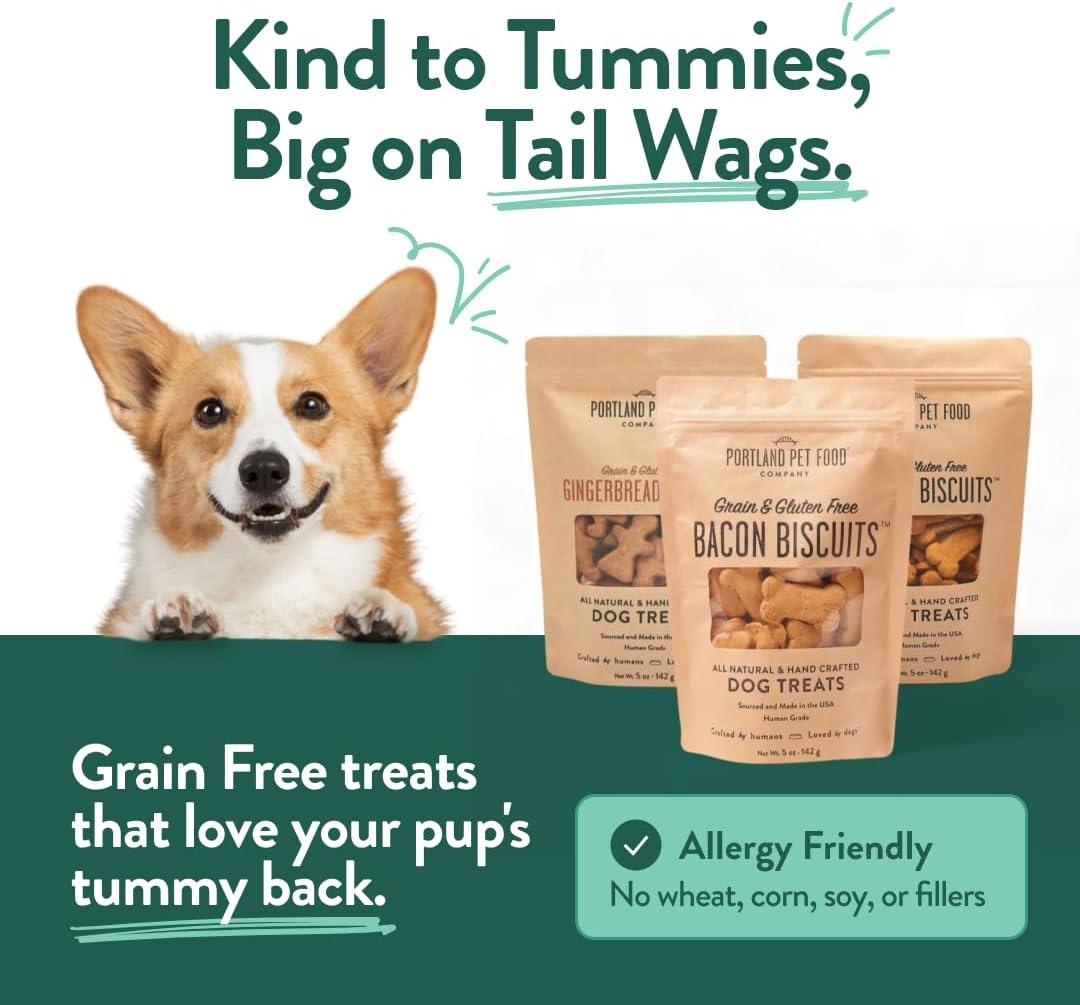 image:imagePortland Pet Food Company Pumpkin Dog Treats Healthy Biscuits for Small Medium amp Large Dogs GrainFree HumanGrade All Natural Cookies Snacks amp Puppy Training Treats Made in The USA 5 ozVariety