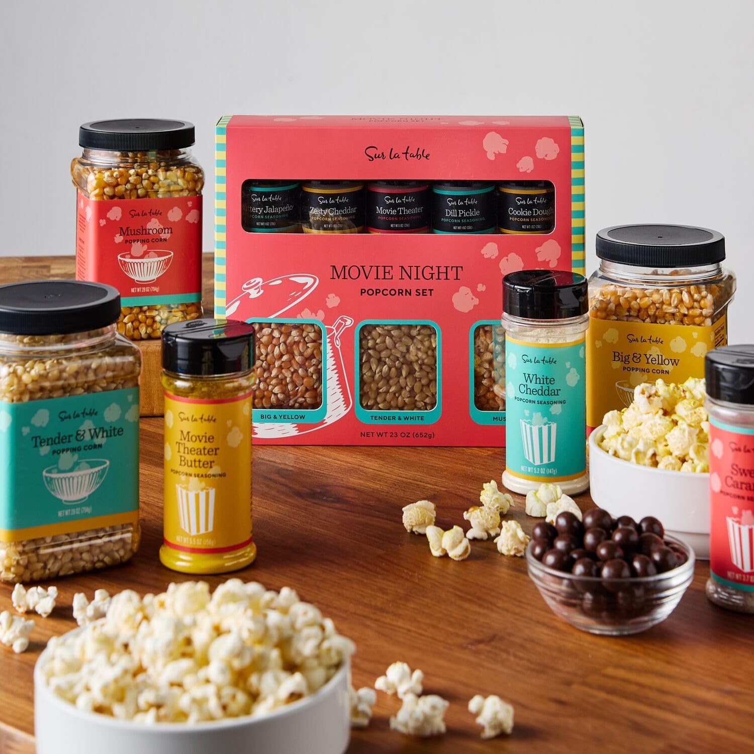image:imageSur La Table Big amp Yellow Popping Corn Premium LargeKernel Yellow Corn for CinemaStyle Fluffy Butterfly Popcorn