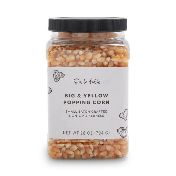 image:imageSur La Table Big amp Yellow Popping Corn Premium LargeKernel Yellow Corn for CinemaStyle Fluffy Butterfly Popcorn