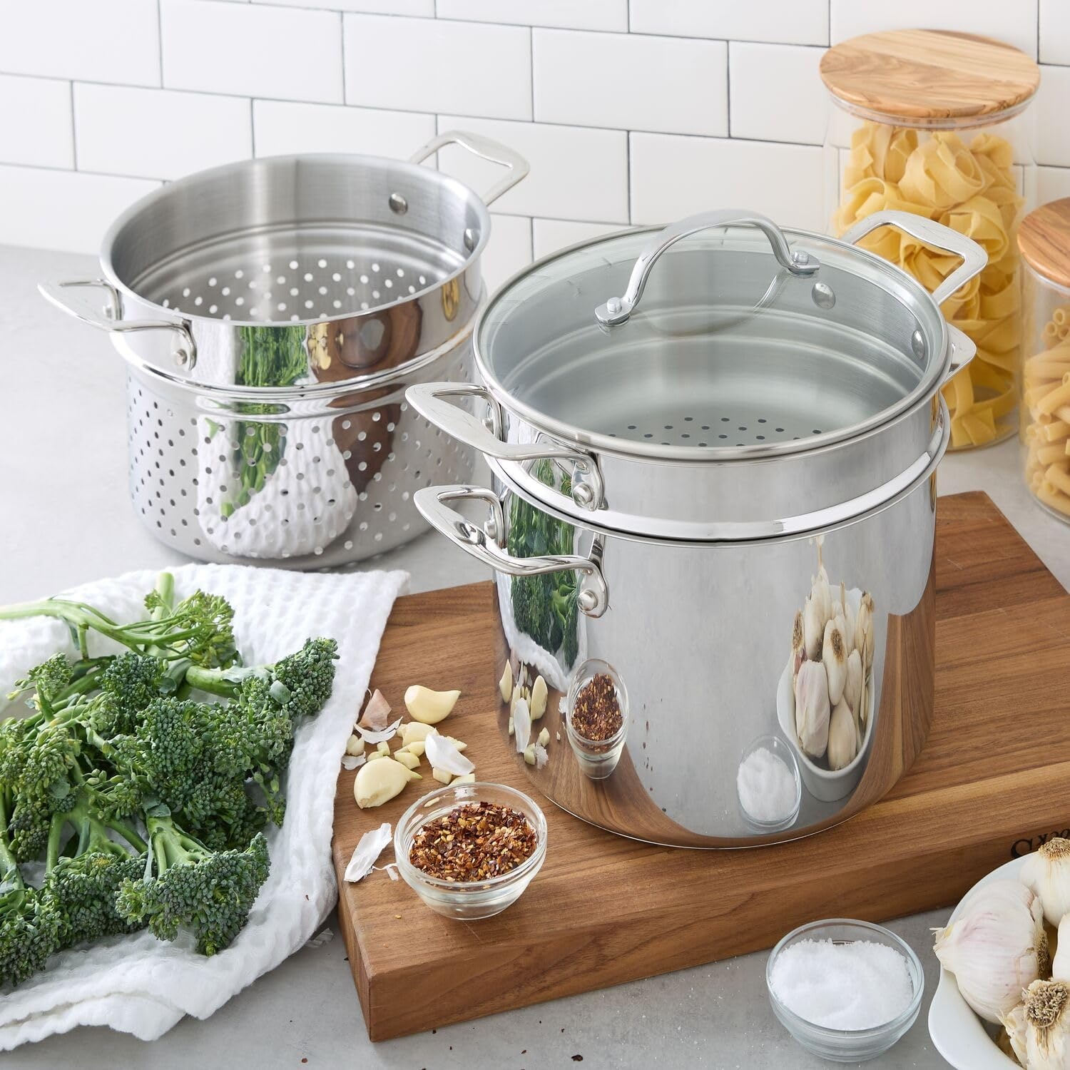 image:imageSur La Table Signature Stainless Steel Multicooker 8 qt