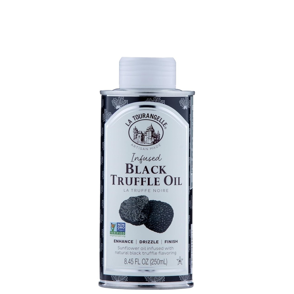 image:imageLa Tourangelle White Truffle Cooking Spray Complex Gourmet Earthy Flavor for Spraying on Pasta Popcorn Vegetables Potatoes and More 5 Fl OzBlack Truffle