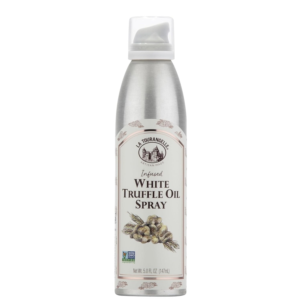 image:imageLa Tourangelle White Truffle Cooking Spray Complex Gourmet Earthy Flavor for Spraying on Pasta Popcorn Vegetables Potatoes and More 5 Fl OzWhite Truffle
