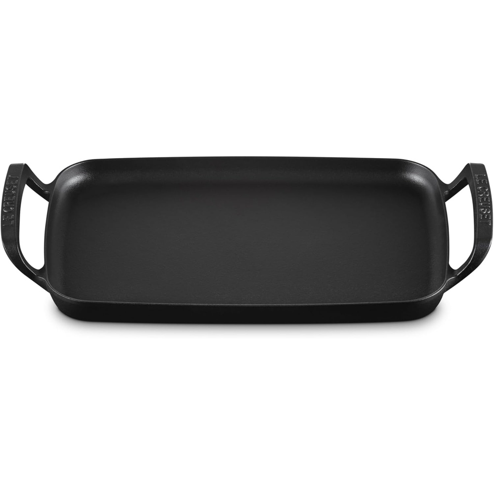 image:imageLe Creuset Alpine Outdoor Collection Enameled Cast Iron Pizza Pan 15Rectangular Griddle