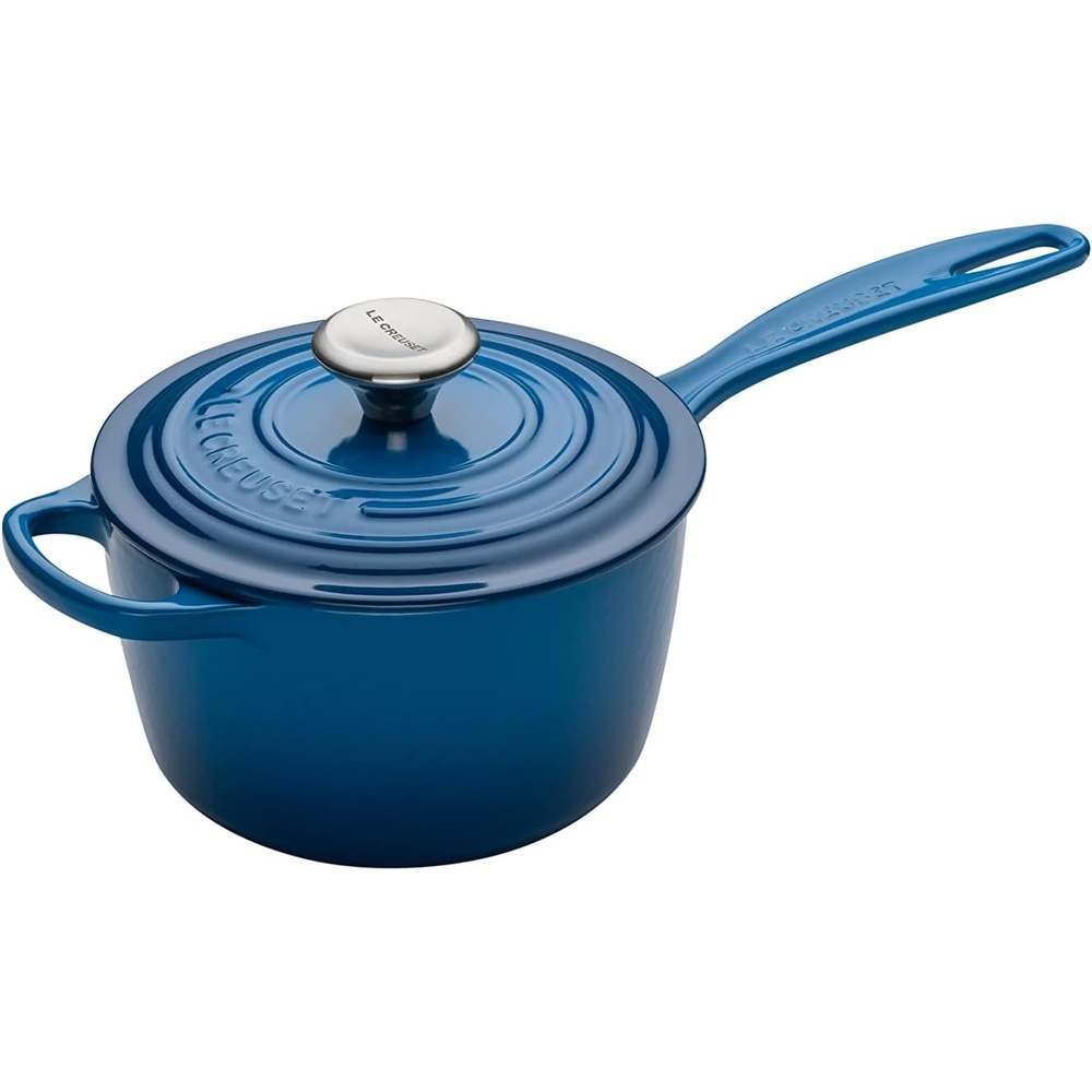 image:imageLe Creuset Enameled Cast Iron Signature Saucepan 225 qt FlameMarseille