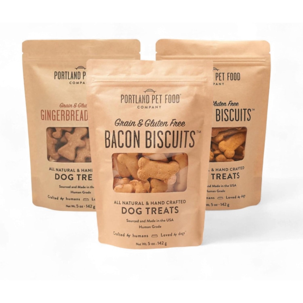 image:imagePortland Pet Food Company Pumpkin Dog Treats Healthy Biscuits for Small Medium amp Large Dogs GrainFree HumanGrade All Natural Cookies Snacks amp Puppy Training Treats Made in The USA 5 ozVariety