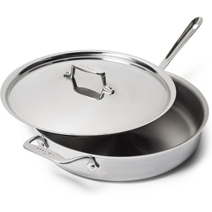 image:imageAllClad D5 Brushed Stainless Steel Saut Pans
