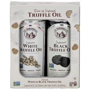 image:imageLa Tourangelle White Truffle Cooking Spray Complex Gourmet Earthy Flavor for Spraying on Pasta Popcorn Vegetables Potatoes and More 5 Fl OzBlack  White Truffle Gift Box