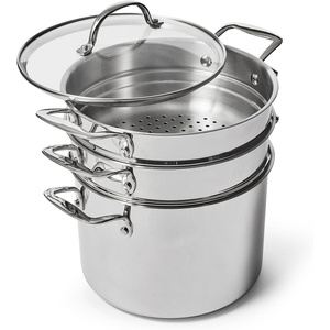 image:imageSur La Table Signature Stainless Steel Multicooker 8 qt