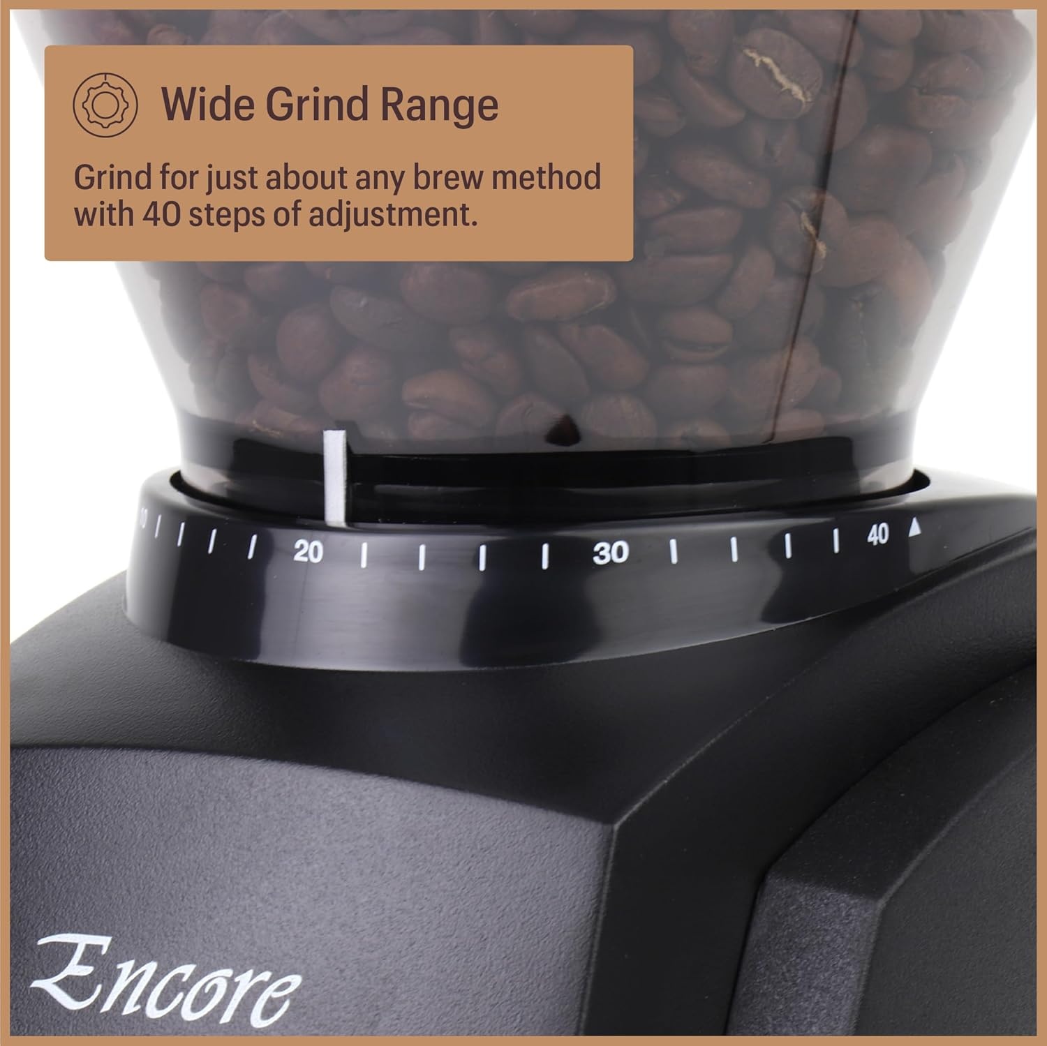 image:imageBaratza Encore Coffee Grinder ZCG485BLK BlackWhite