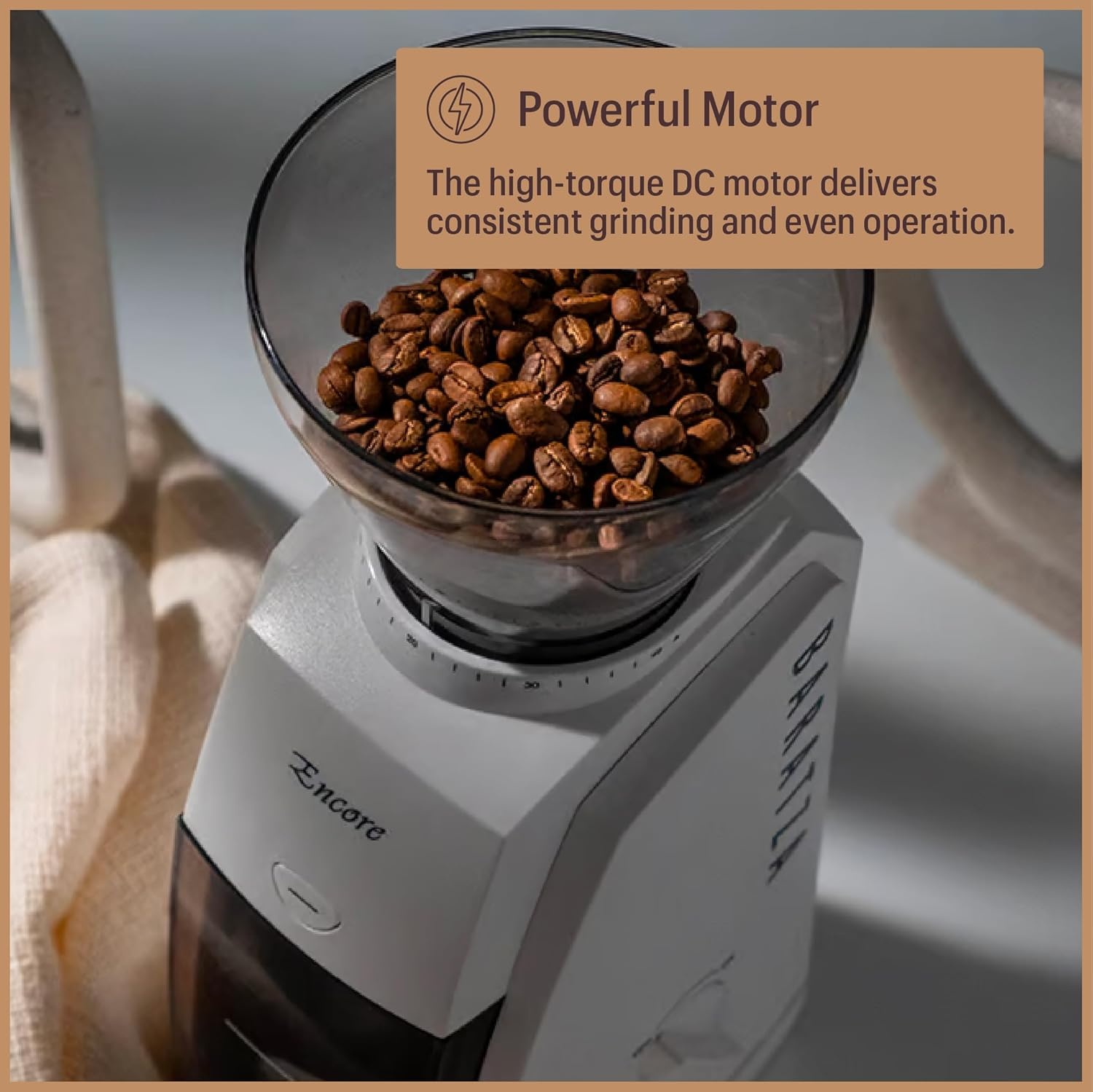 image:imageBaratza Encore Coffee Grinder ZCG485BLK BlackWhite