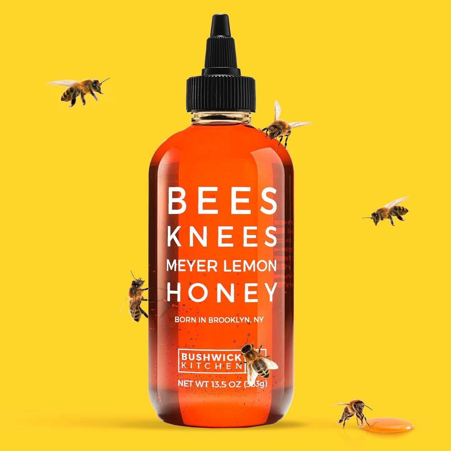 image:imageBees Knees Spicy Honey Wildflower Hot Honey with a Habanero Kick Sweet Heat Hot Sauce for Pizza Biscuits amp Charcuterie Gluten Free Paleo Friendly Foodie Gifts Spicy Gift for Him 125ozMeyer Lemon Honey 125oz