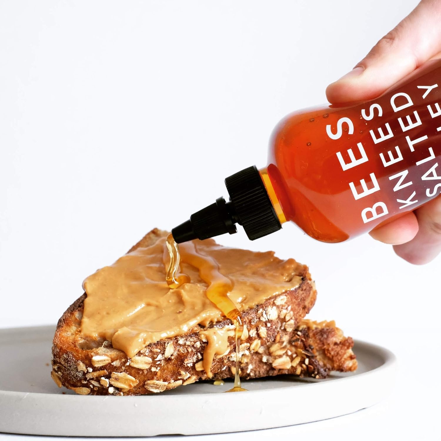 image:imageBees Knees Spicy Honey Wildflower Hot Honey with a Habanero Kick Sweet Heat Hot Sauce for Pizza Biscuits amp Charcuterie Gluten Free Paleo Friendly Foodie Gifts Spicy Gift for Him 125ozSalted Honey 125oz