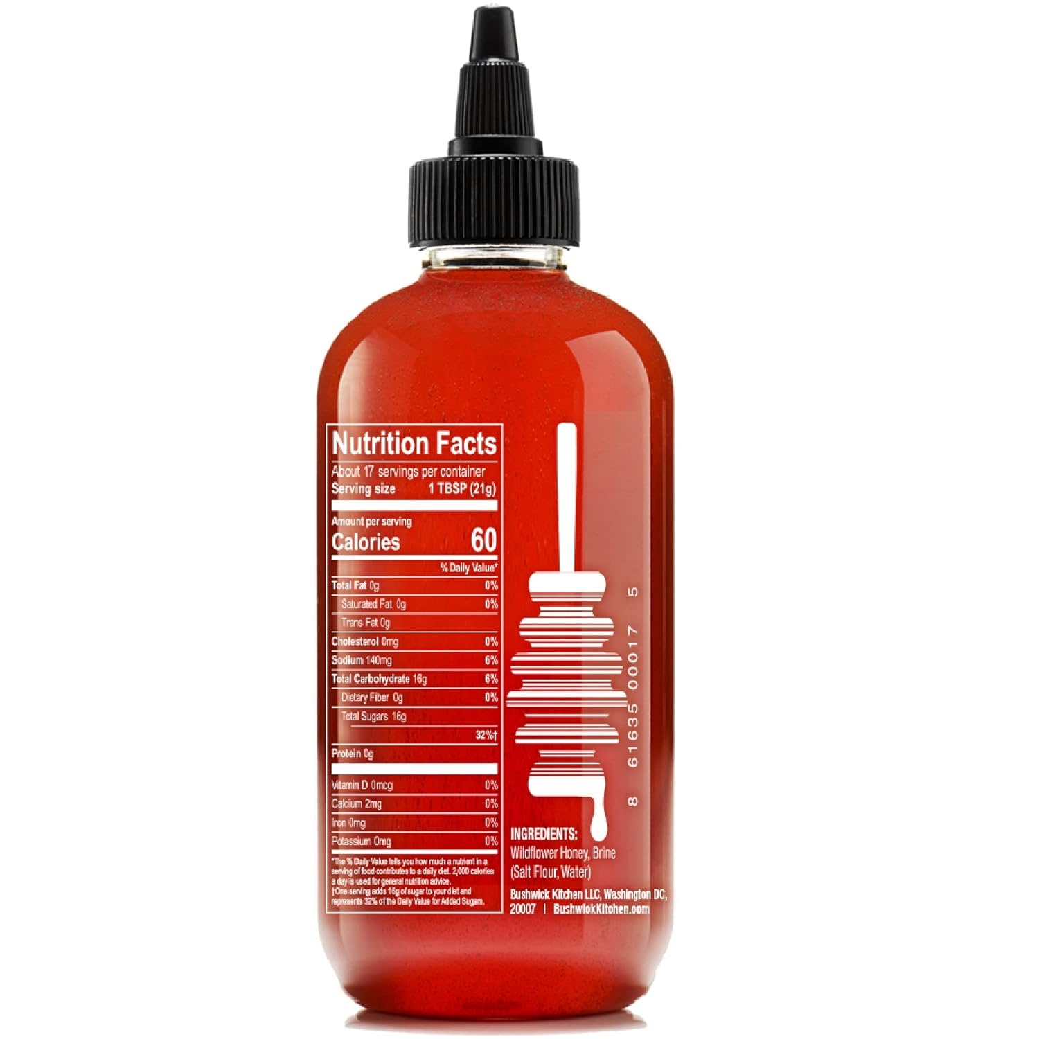 image:imageBees Knees Spicy Honey Wildflower Hot Honey with a Habanero Kick Sweet Heat Hot Sauce for Pizza Biscuits amp Charcuterie Gluten Free Paleo Friendly Foodie Gifts Spicy Gift for Him 125ozSalted Honey 125oz