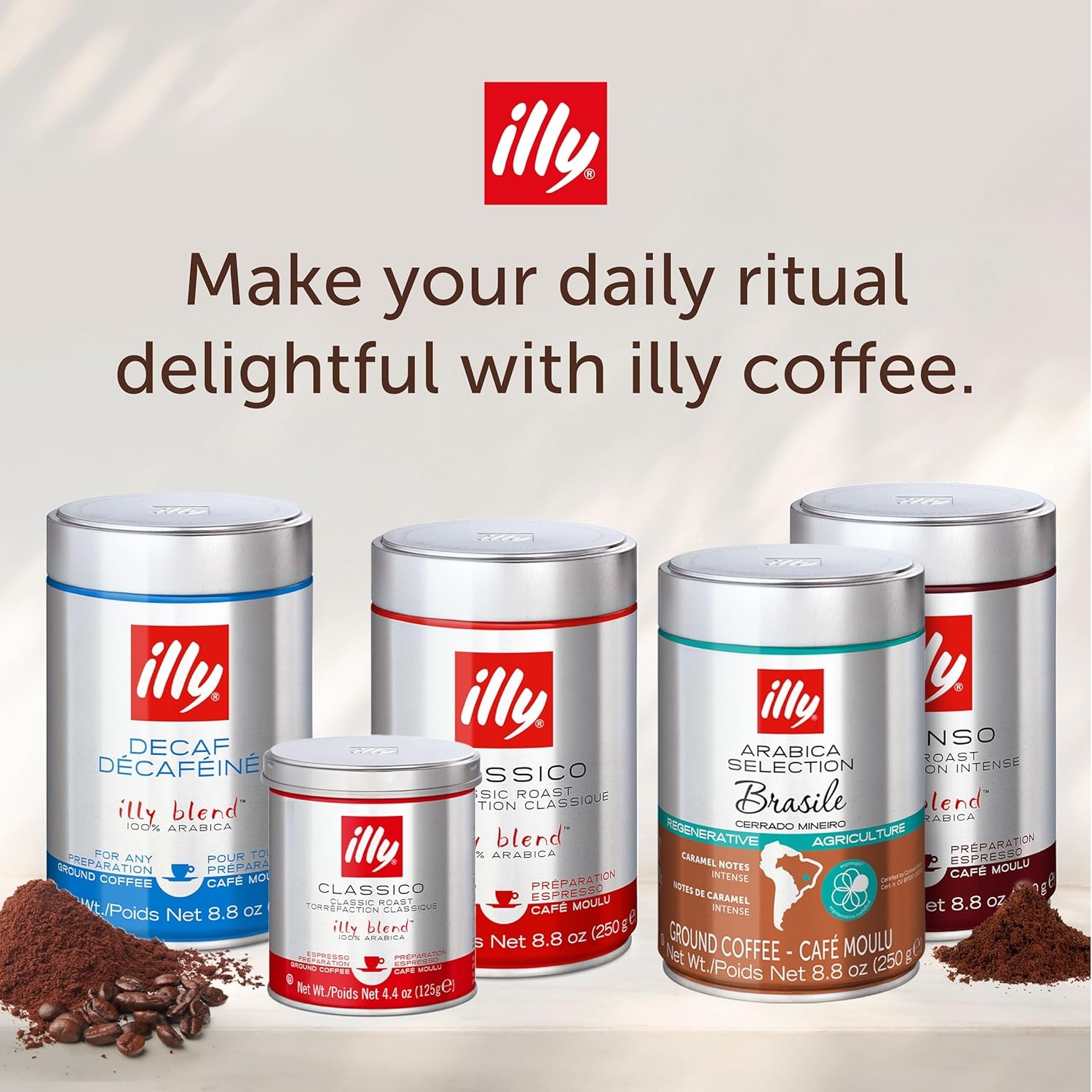 image:imageIlly Caffe Medium Roast Espresso Classico Ground Coffee 88 OZClassico Medium Roast Ground Espresso