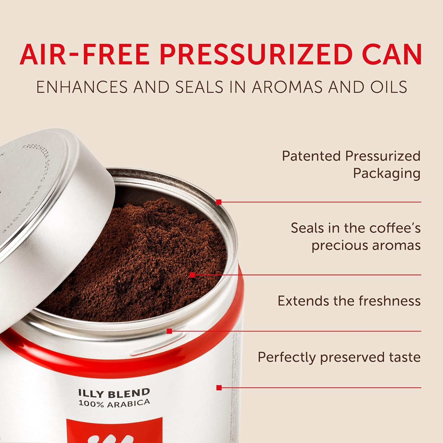 image:imageIlly Caffe Medium Roast Espresso Classico Ground Coffee 88 OZClassico Medium Roast Ground Espresso