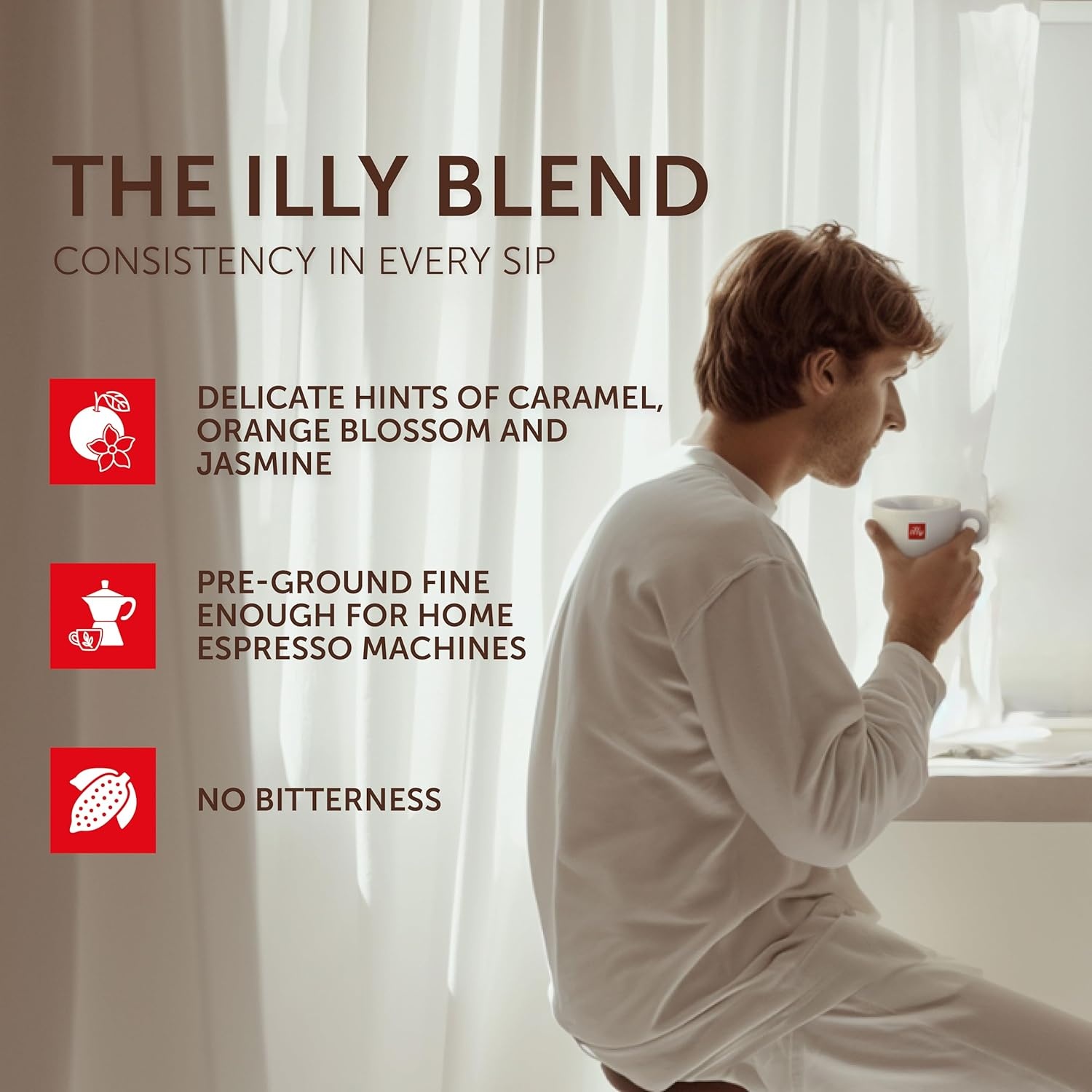image:imageIlly Caffe Medium Roast Espresso Classico Ground Coffee 88 OZClassico Medium Roast Ground Moka