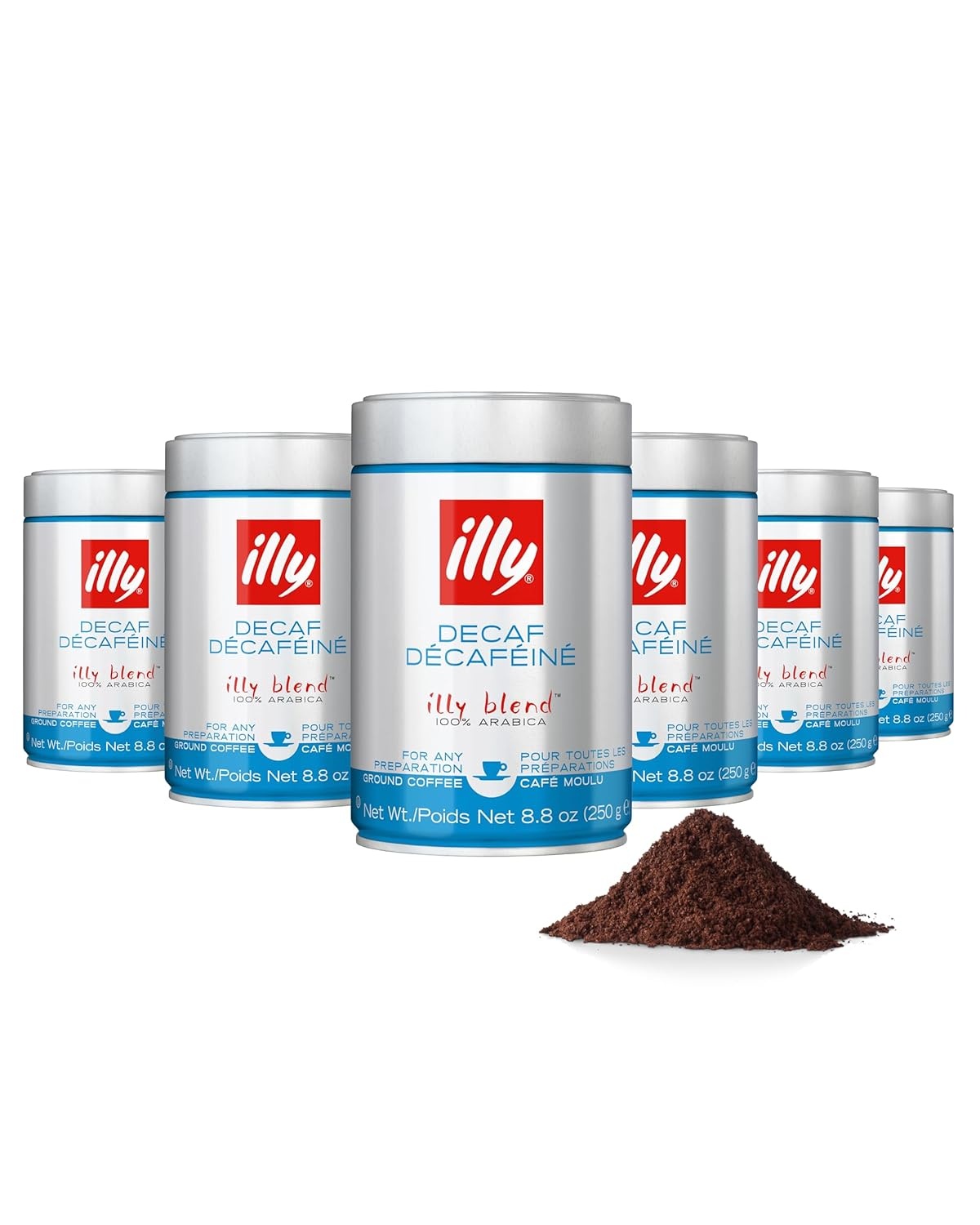 image:imageIlly Caffe Medium Roast Espresso Classico Ground Coffee 88 OZDecaf Medium Roast Ground Espresso