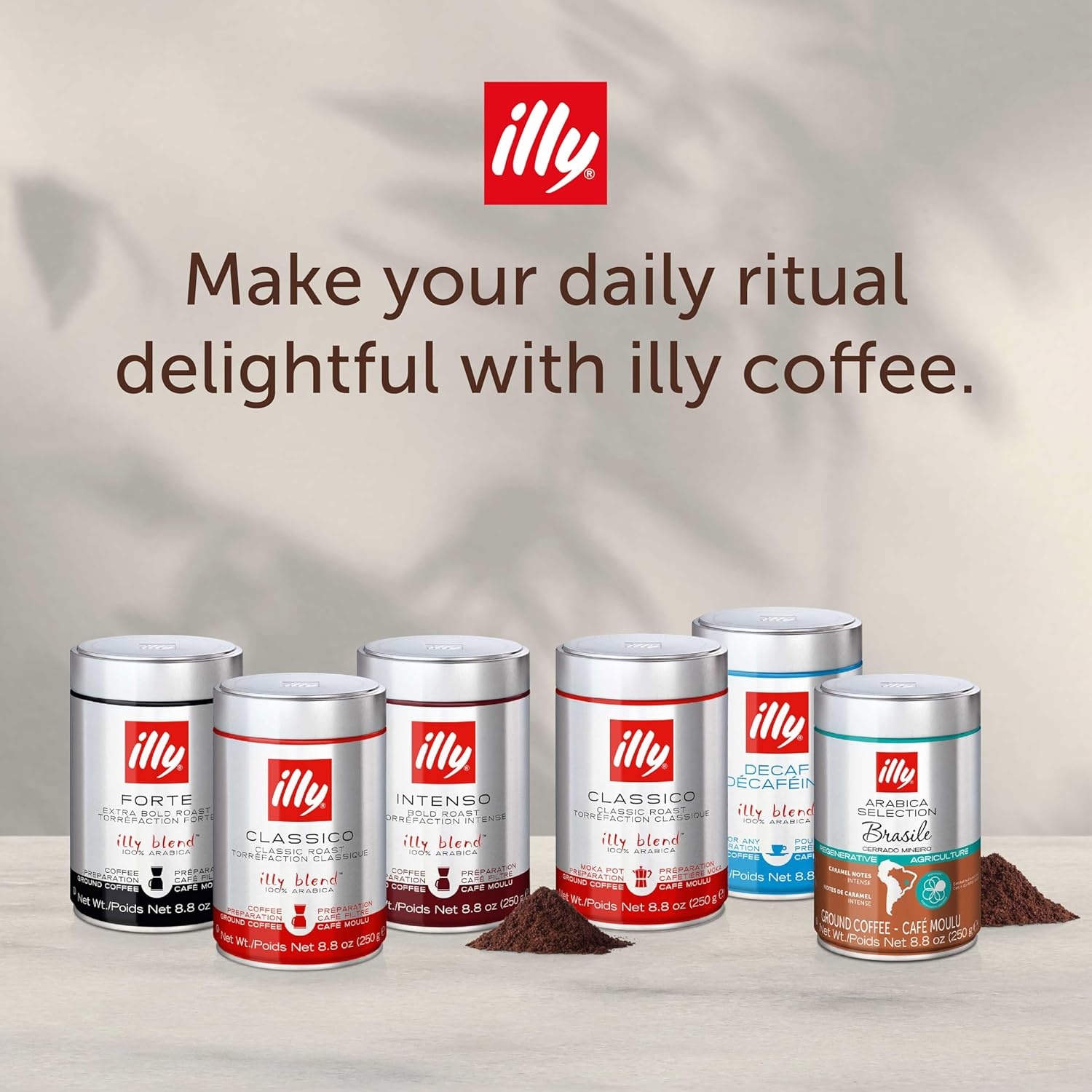 image:imageIlly Caffe Medium Roast Espresso Classico Ground Coffee 88 OZDecaf Medium Roast Ground Espresso