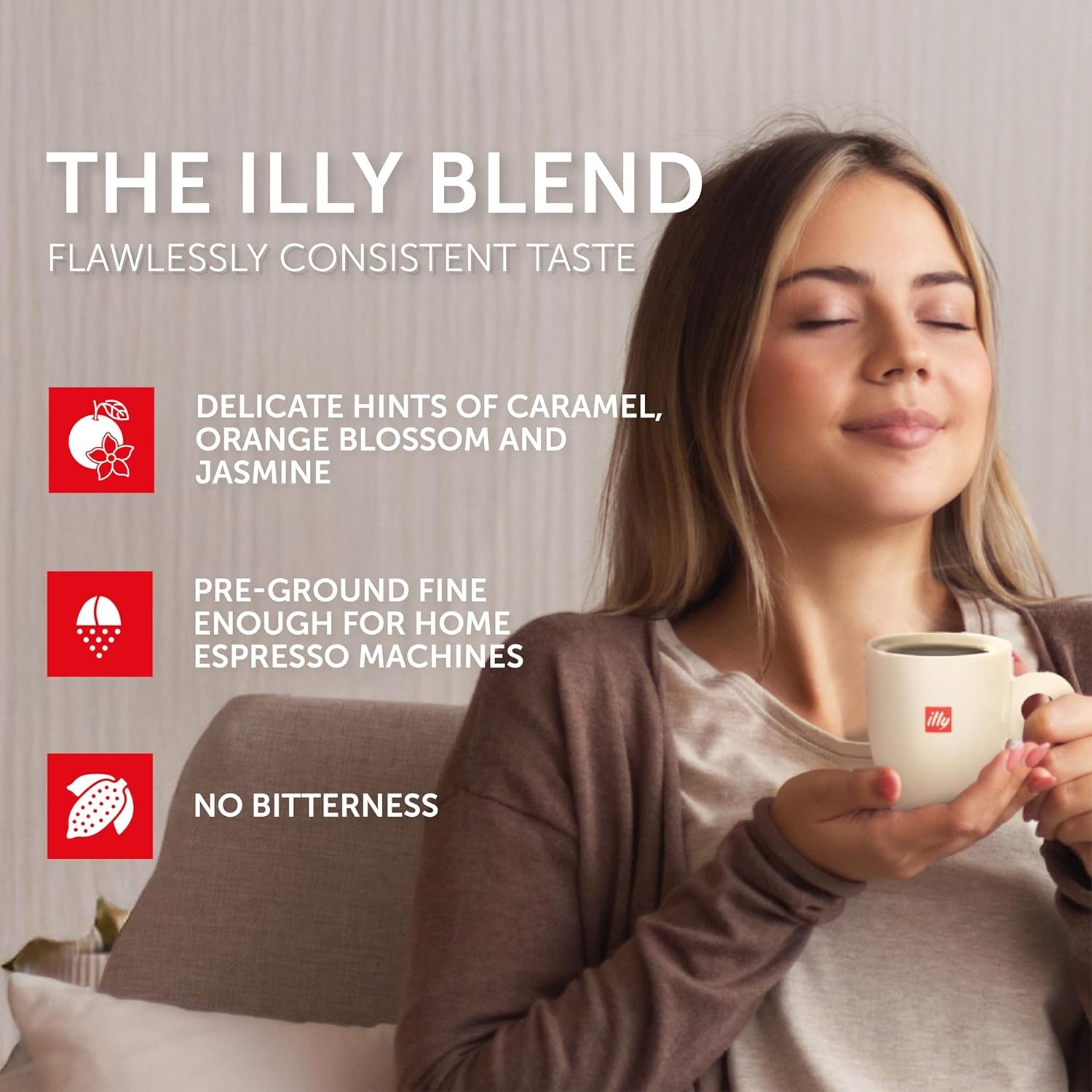 image:imageIlly Caffe Medium Roast Espresso Classico Ground Coffee 88 OZDecaf Medium Roast Ground Espresso