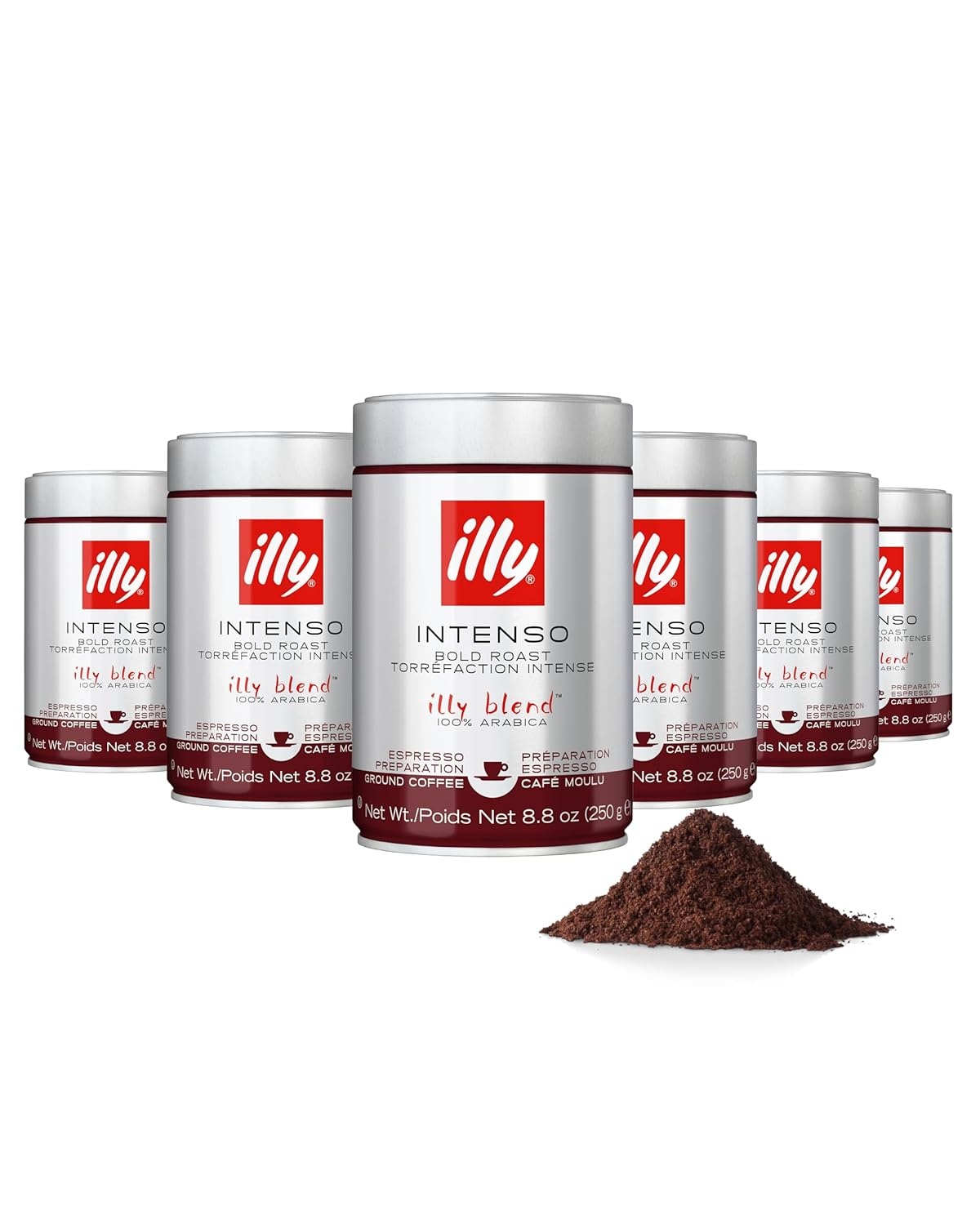 image:imageIlly Caffe Medium Roast Espresso Classico Ground Coffee 88 OZIntenso Bold Roast Ground Espresso