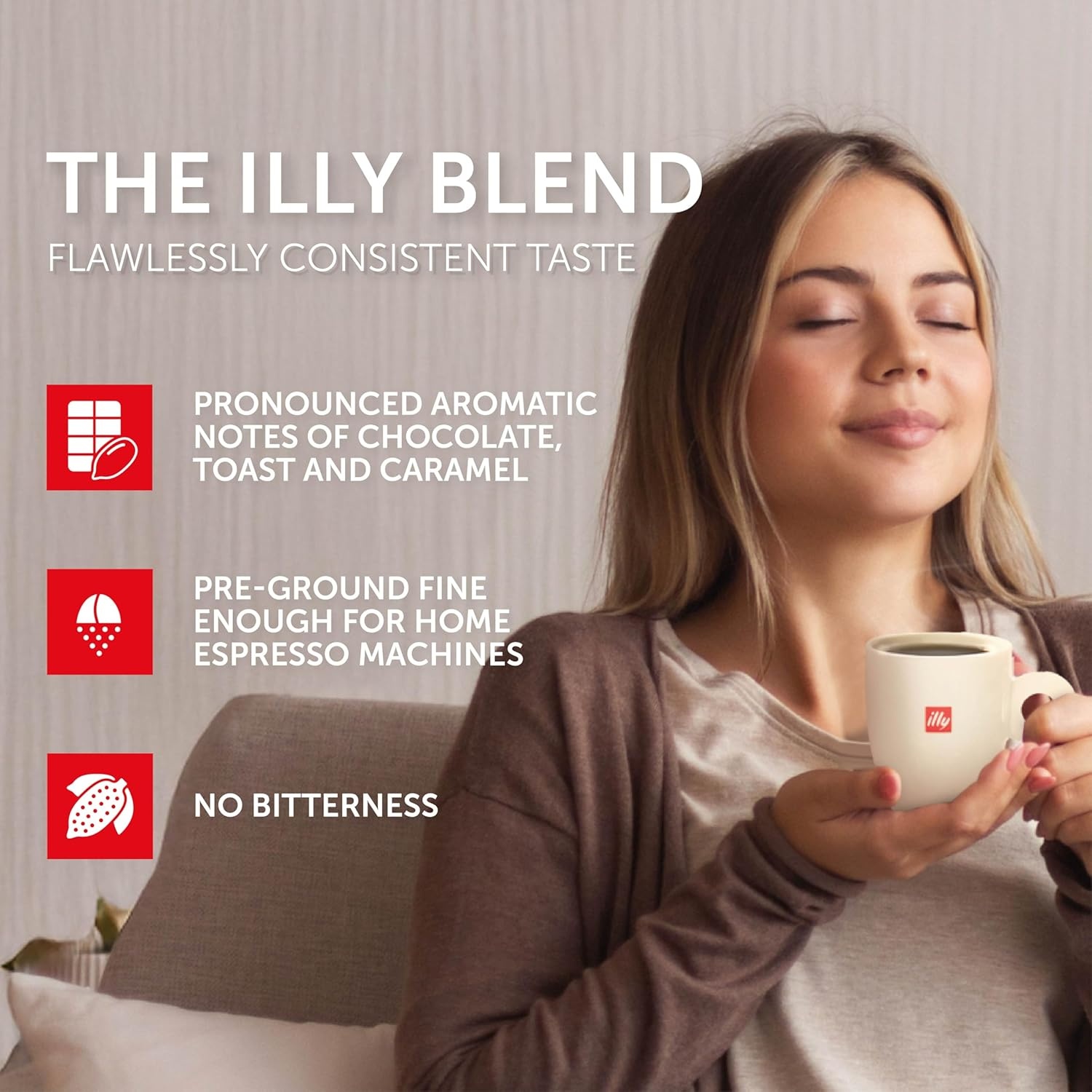 image:imageIlly Caffe Medium Roast Espresso Classico Ground Coffee 88 OZIntenso Bold Roast Ground Espresso
