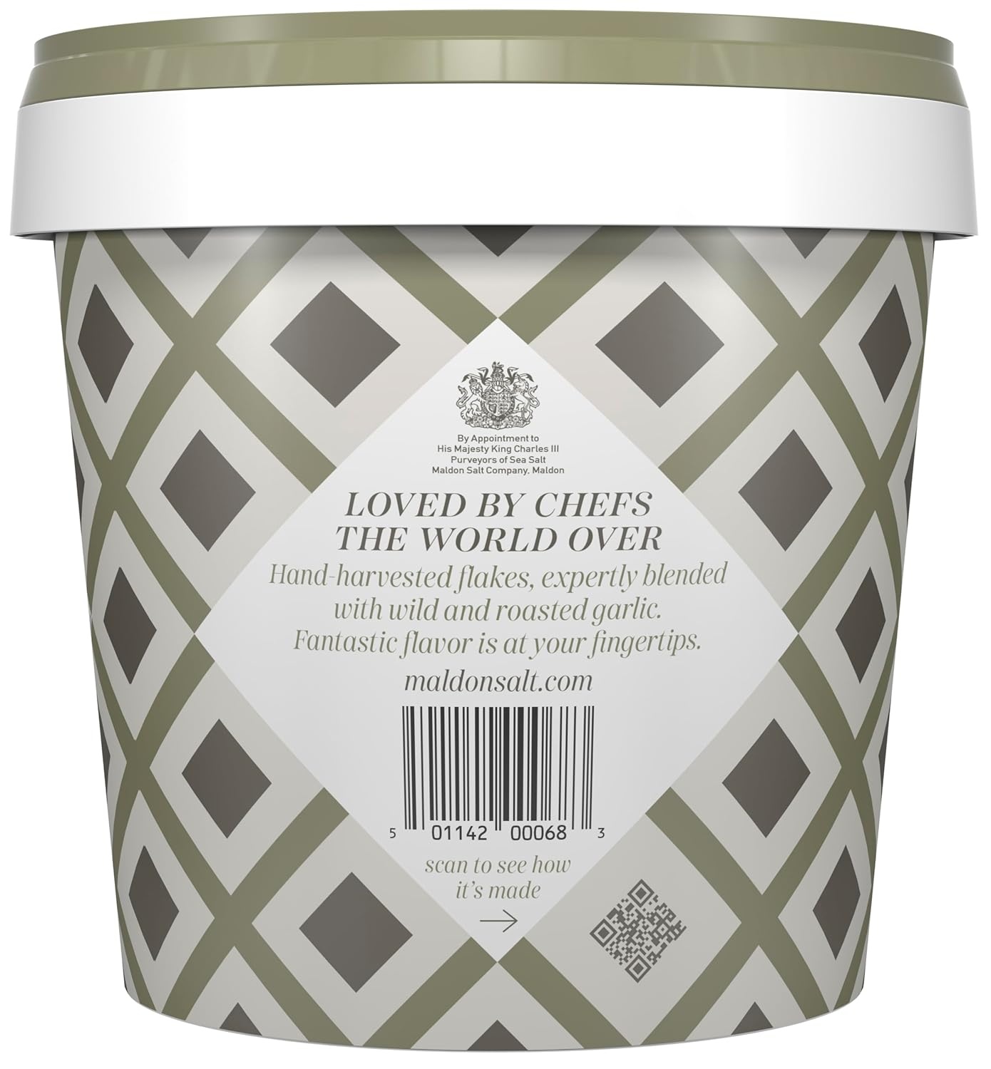 image:imageMaldon Smoked Sea Salt Flakes 44 oz 125 g Unique Pyramid Shaped Salt Flakes Gently Smoked Over Oak Perfect for a Wide Range of Dishes HandHarvested for Four Generations131 cm