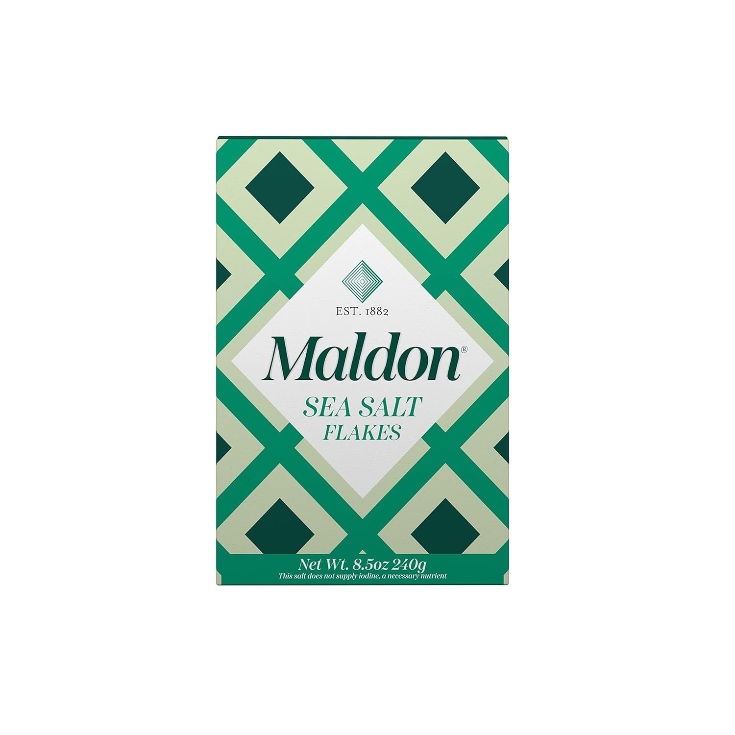 image:imageMaldon Salt Sea Salt Flakes 85 oz 240 g Kosher Natural Unique Gourmet Pyramid Shaped Salt Flakes Perfect for a Wide Range of Dishes HandHarvested for Four Generations Packaging May vary85 Ounce Pack of 1
