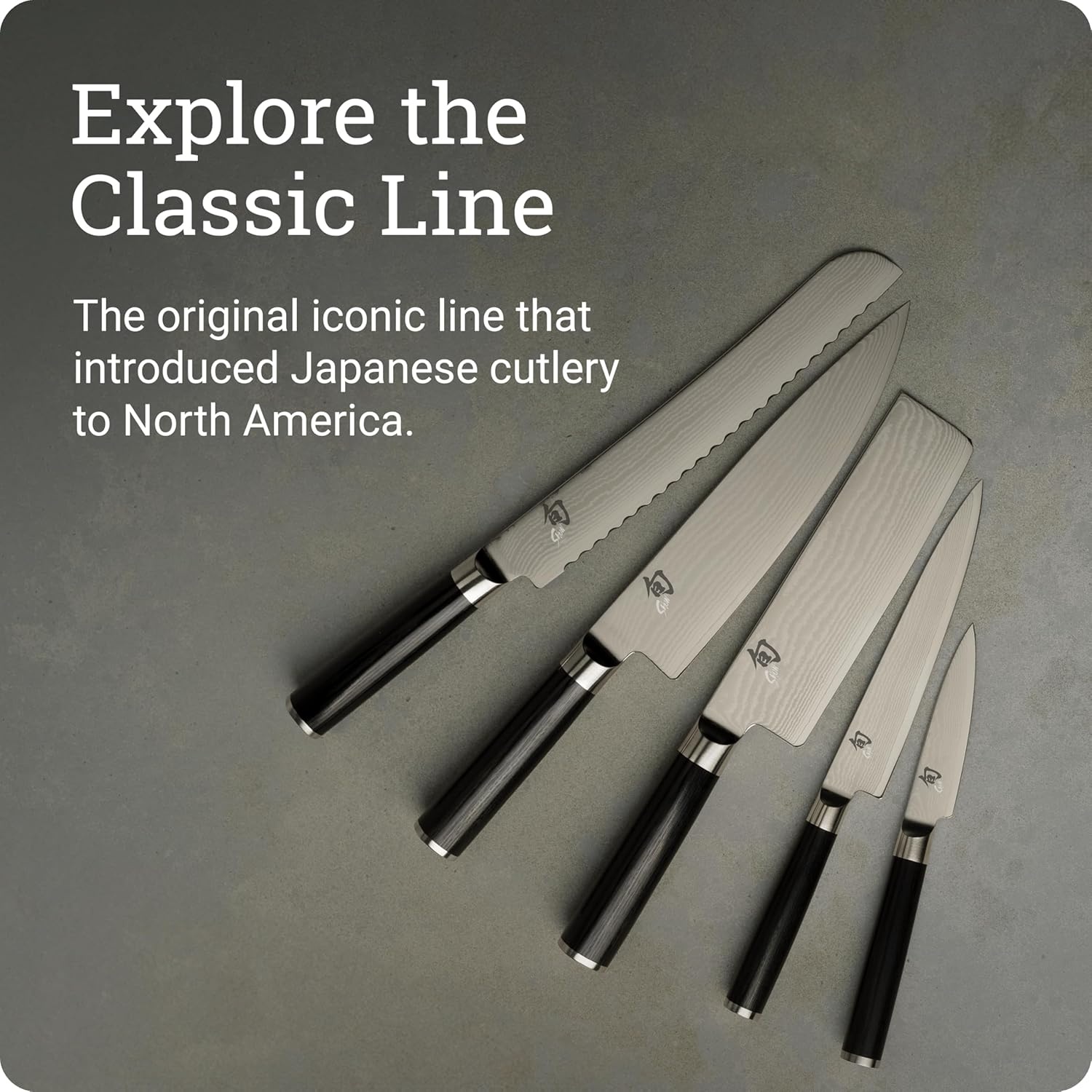 image:imageShun Classic 4 Limited Edition Paring Knife Handcrafted Japanese Vegetable amp Fruit Knife VGMAX Core with Damascus Stainless Steel Cladding Pakkawood Handle for Professional and Home Chefs