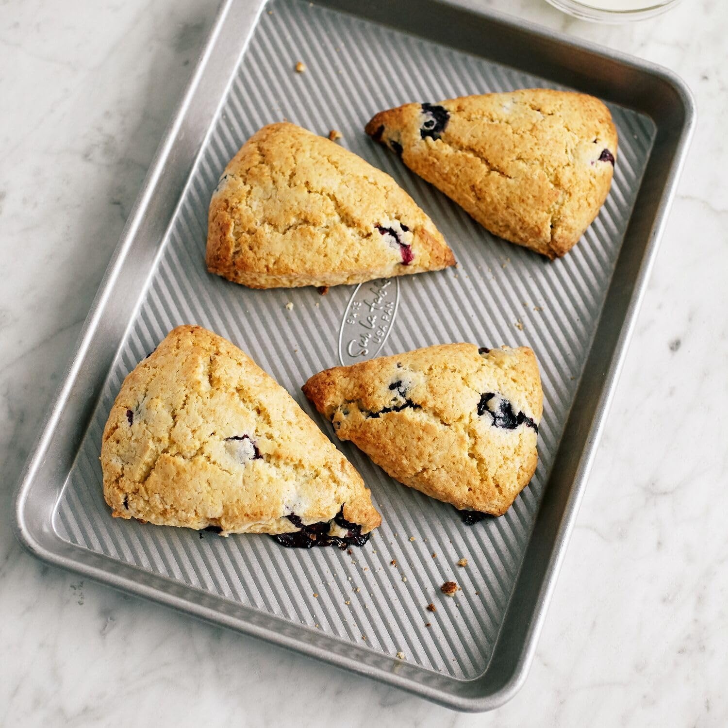 image:imageSur La Table Commercial Baking Pan Set 3Piece Aluminized Steel Pans Commercial Quality Made in USA