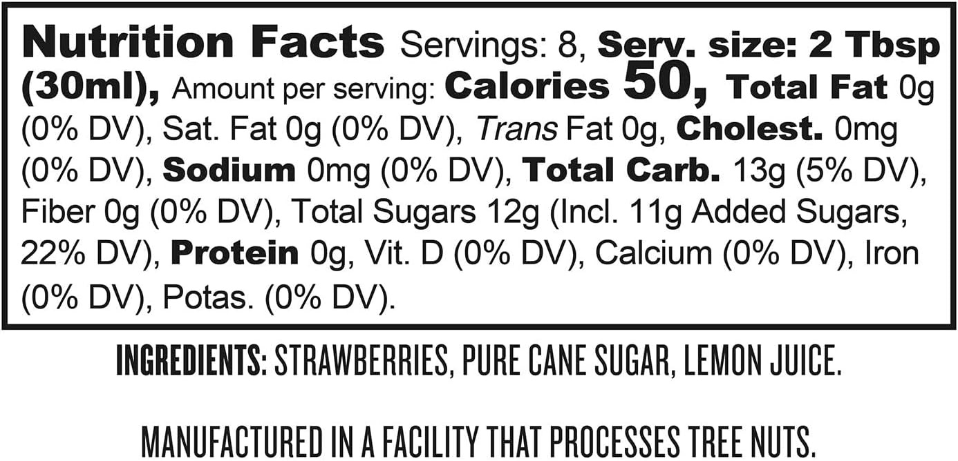image:imageSur La Table Strawberry Syrup