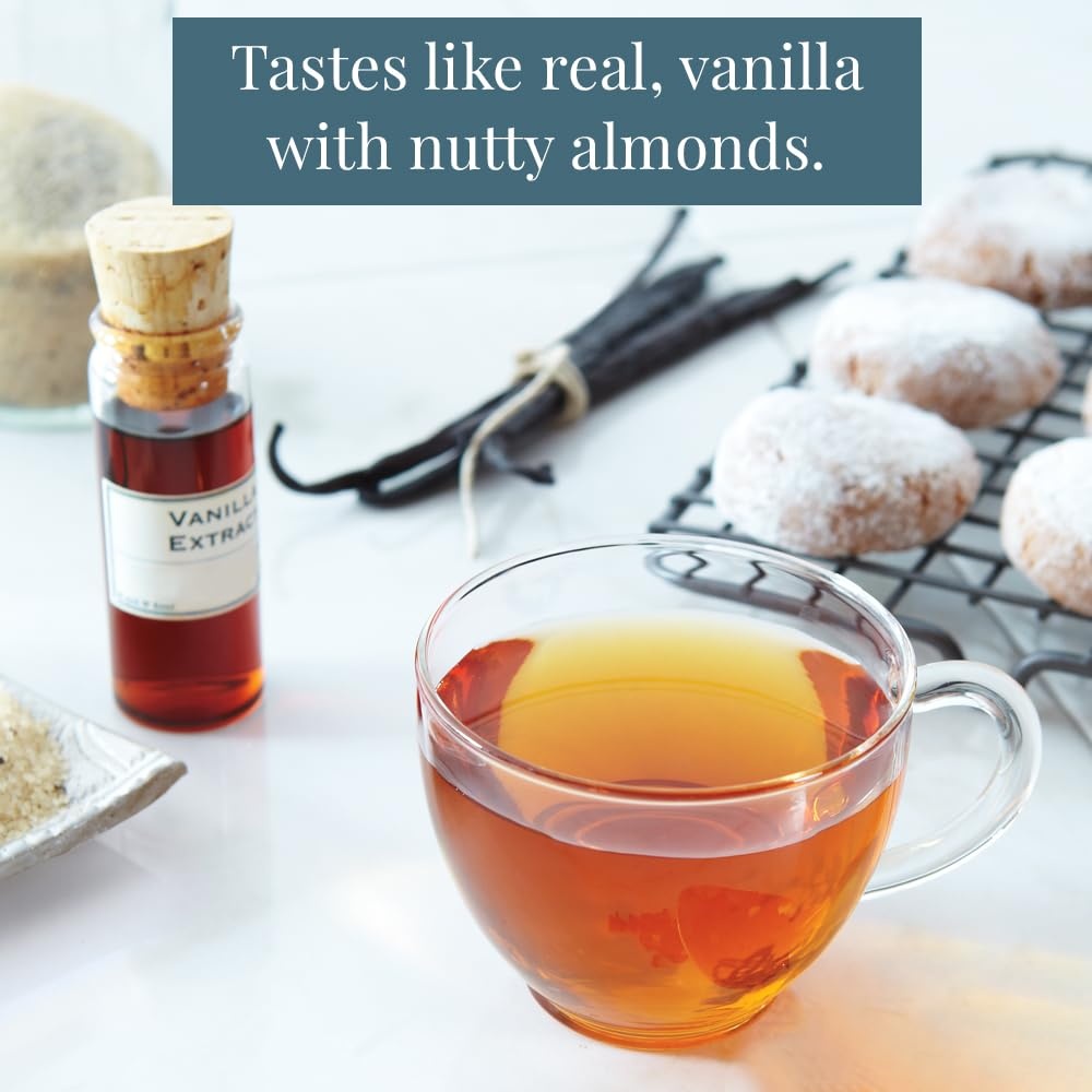 image:imageThe Republic of Tea Vanilla Almond Black Tea Tin 50 Tea Bags Naturally Caffeinated100 Count Pack of 1