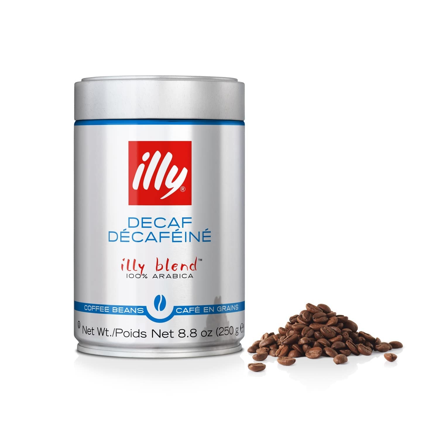 image:imageilly Italian Whole Bean Decaffeinated Coffee One Can 88ounces