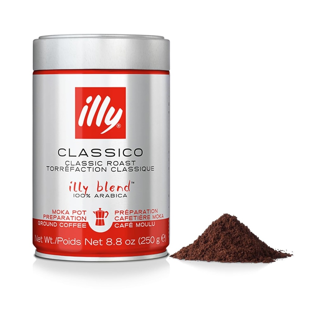 image:imageIlly Caffe Medium Roast Espresso Classico Ground Coffee 88 OZClassico Medium Roast Ground Moka