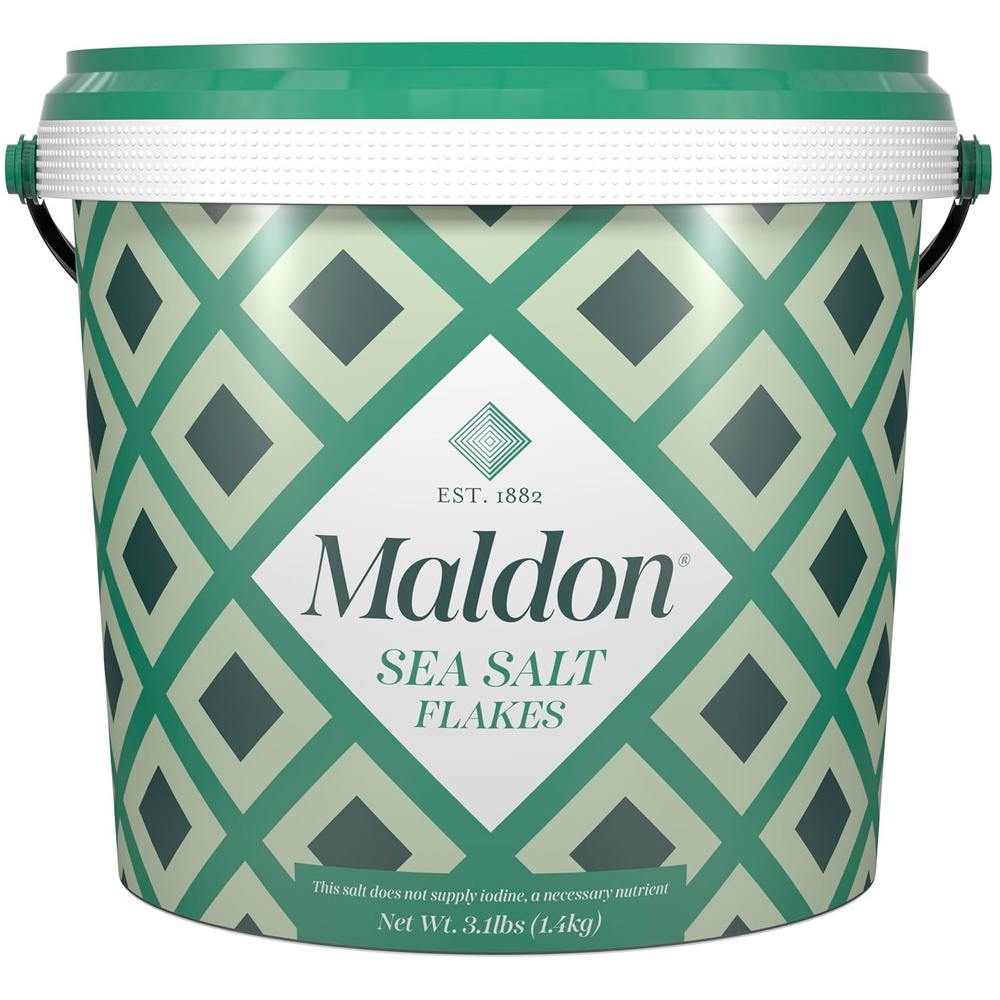 image:imageMaldon Salt Sea Salt Flakes 85 oz 240 g Kosher Natural Unique Gourmet Pyramid Shaped Salt Flakes Perfect for a Wide Range of Dishes HandHarvested for Four Generations Packaging May vary494 Ounce Pack of 1