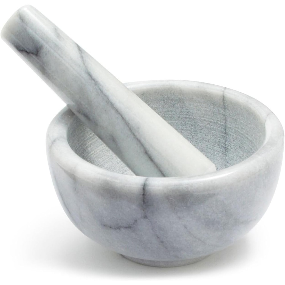 image:imageSur La Table White Marble Mortar amp Pestle 2 x 4