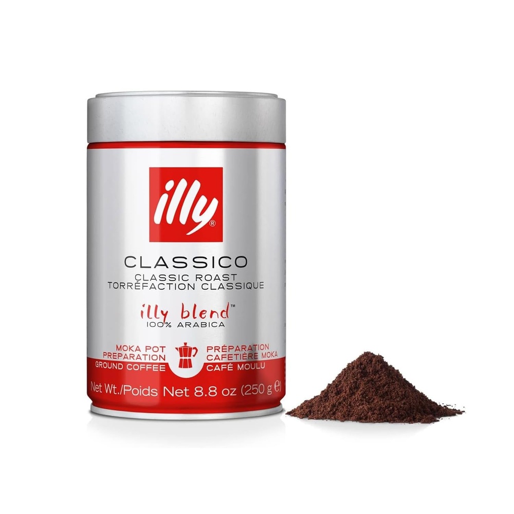 image:imageilly Ground Moka Coffee Classico Medium Roast Brown