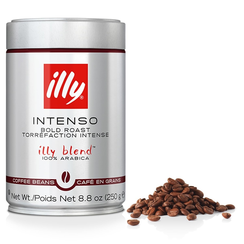 image:imageilly Whole Bean Coffee Perfectly Roasted Colombia Medium Roast Smooth Taste Notes of Fruit Fruit Notes 100 Arabica Beans No Preservatives 88 OunceIntenso Bold Roast